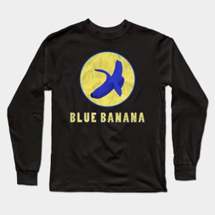 Blue  Banana Long Sleeve T-Shirt